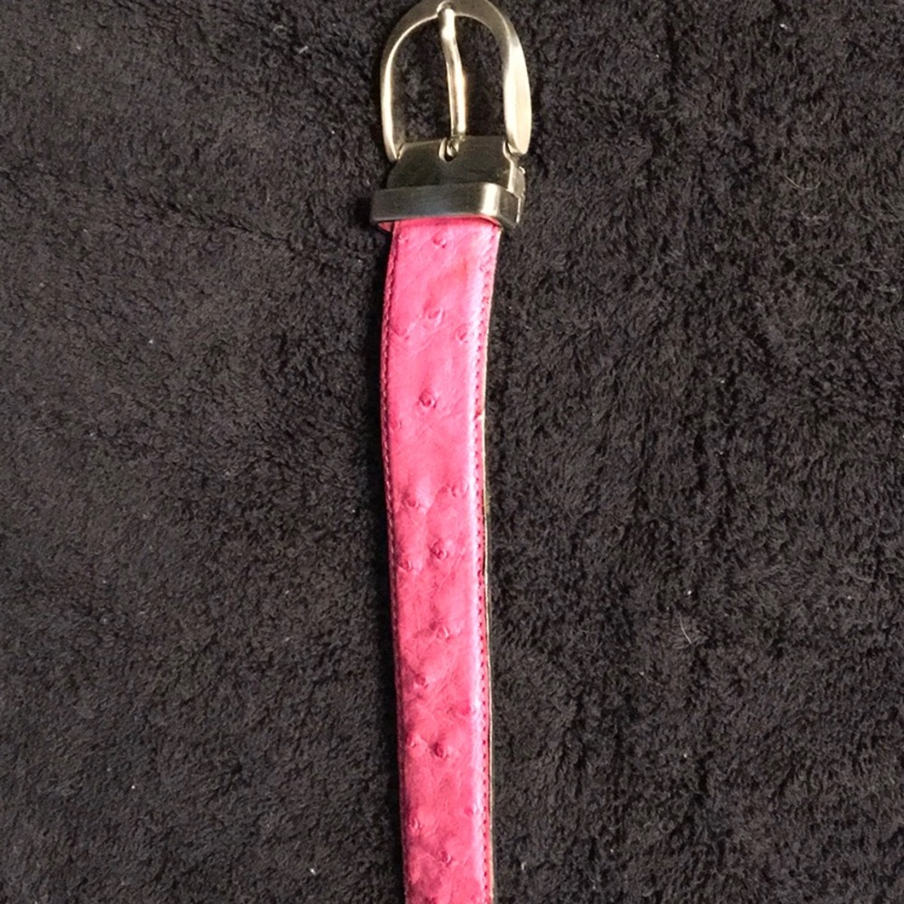 Hand made hot pink almost new ladies belt